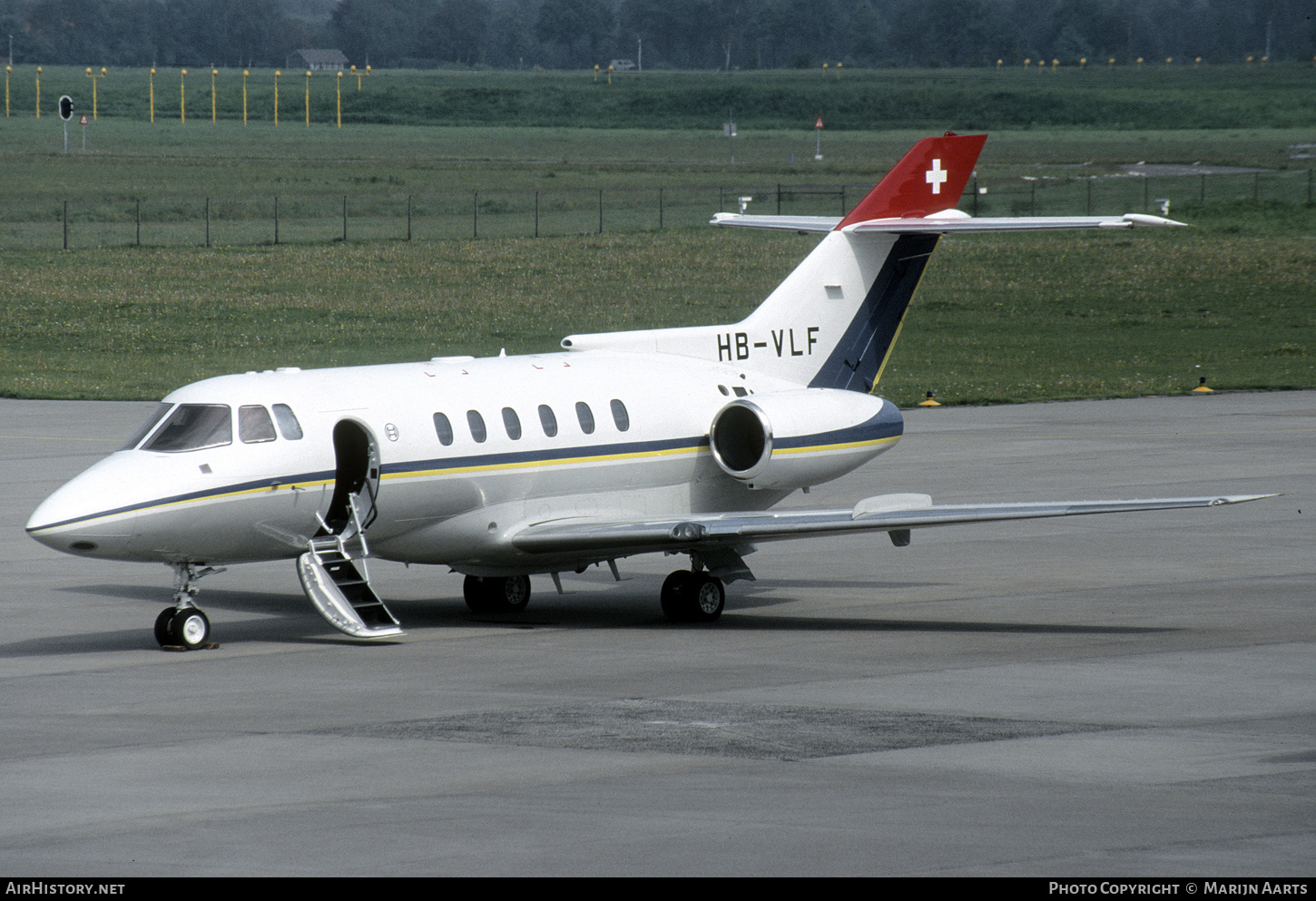 Aircraft Photo of HB-VLF | British Aerospace BAe-125-800 | Robert Bosch | AirHistory.net #330997