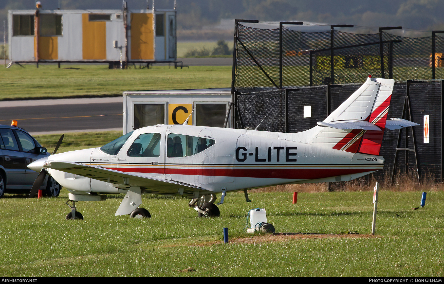 Aircraft Photo of G-LITE | Rockwell Commander 112A | AirHistory.net #331000