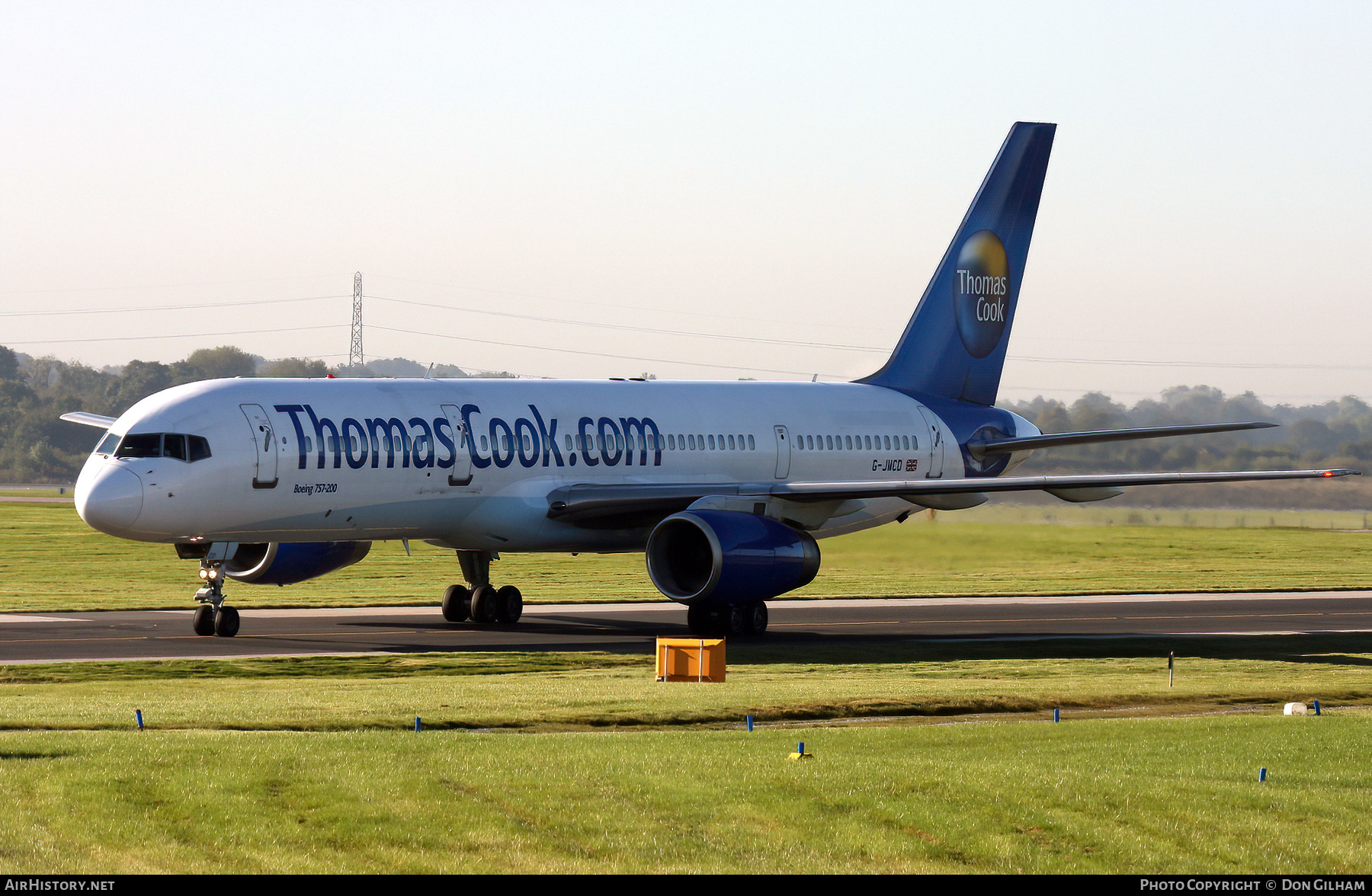 Aircraft Photo of G-JMCD | Boeing 757-25F | Thomas Cook Airlines | AirHistory.net #331005