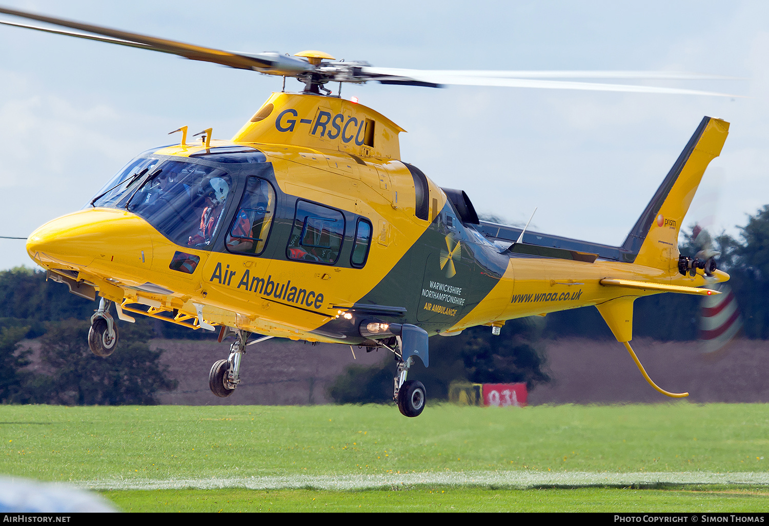 Aircraft Photo of G-RSCU | Agusta A-109E Power | Warwickshire & Northamptonshire Air Ambulance | AirHistory.net #331011