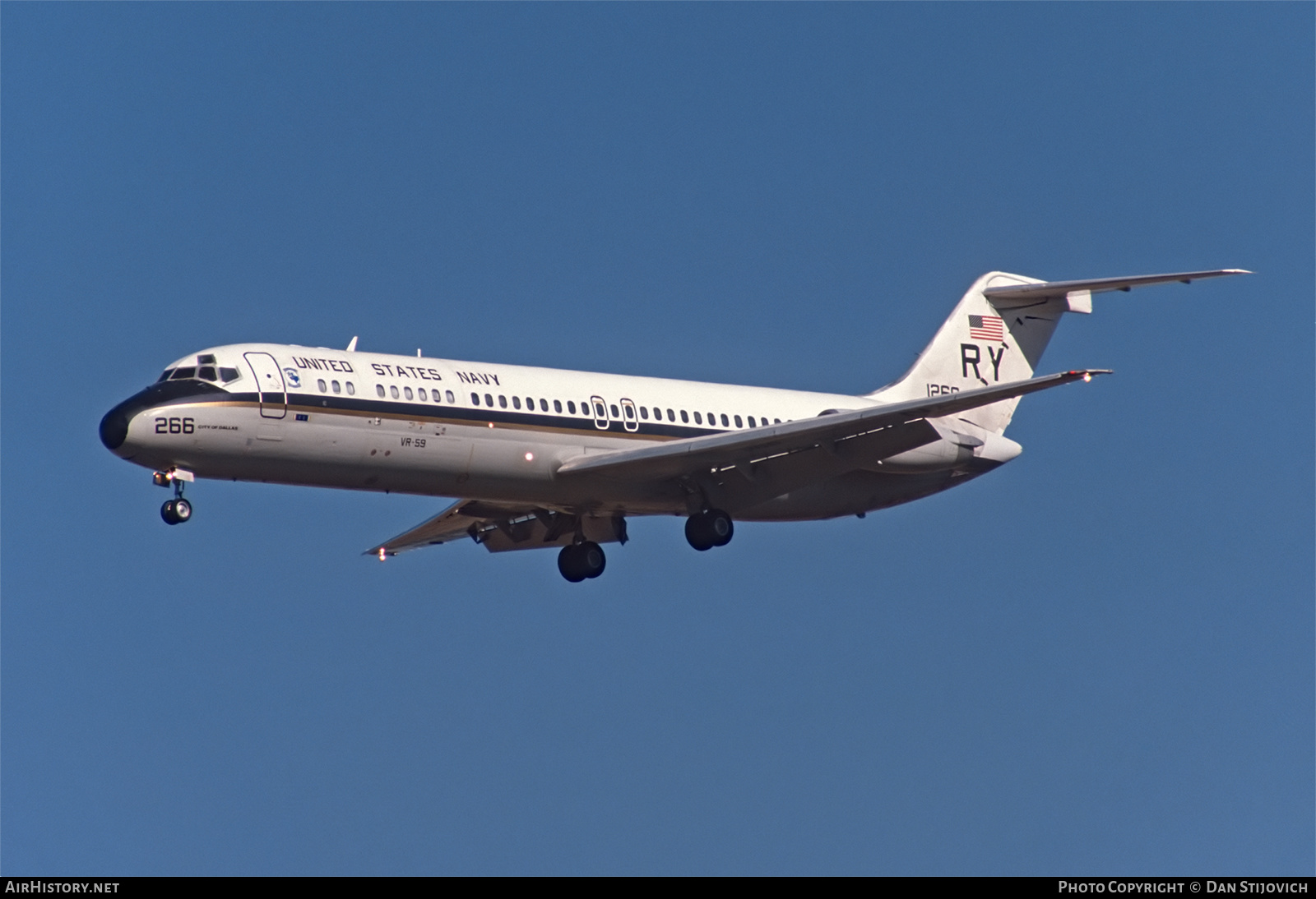 Aircraft Photo of 161266 / 1266 | McDonnell Douglas C-9B Skytrain II | USA - Navy | AirHistory.net #331037