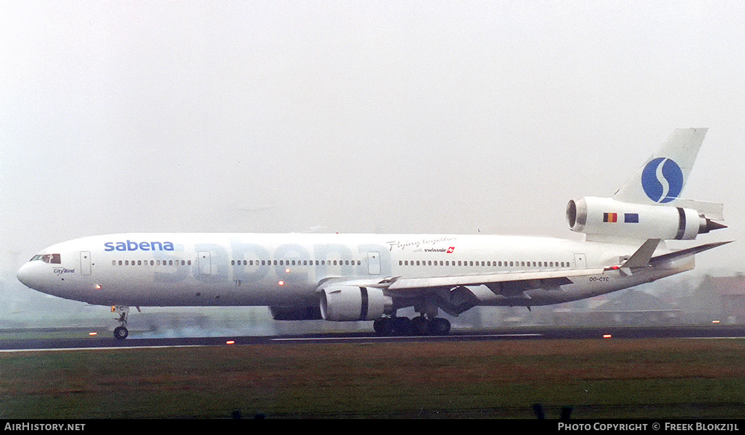 Aircraft Photo of OO-CTC | McDonnell Douglas MD-11 | Sabena | AirHistory.net #331046