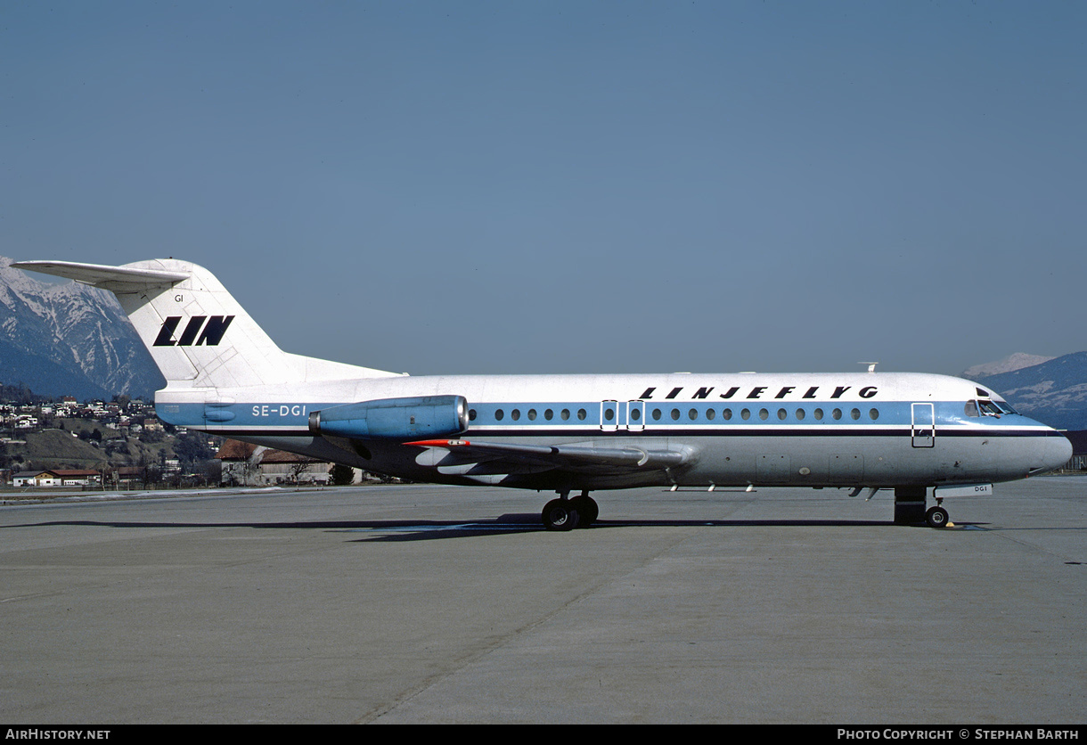 Aircraft Photo of SE-DGI | Fokker F28-4000 Fellowship | Linjeflyg | AirHistory.net #331047