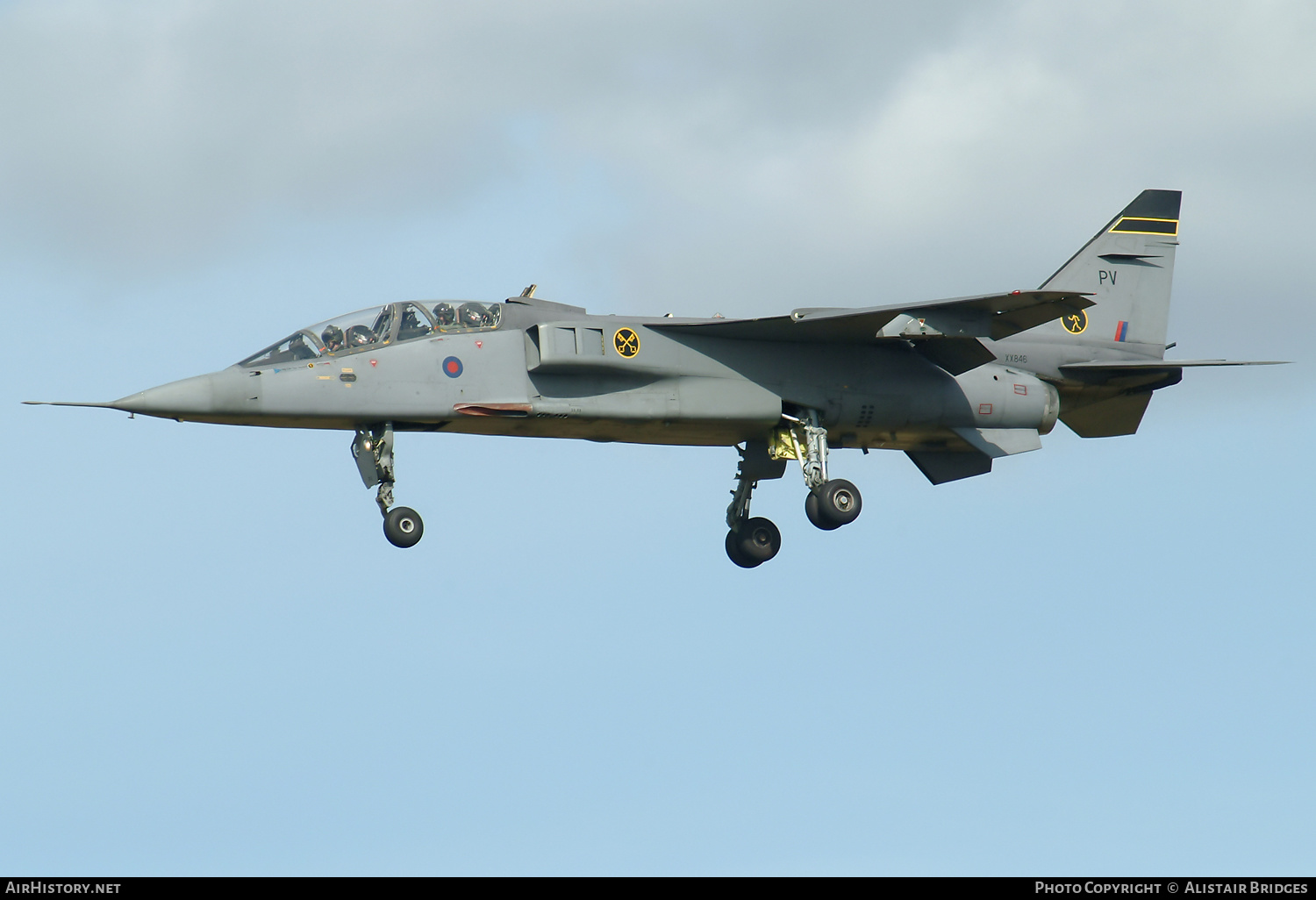 Aircraft Photo of XX846 | Sepecat Jaguar T2 | UK - Air Force | AirHistory.net #331049