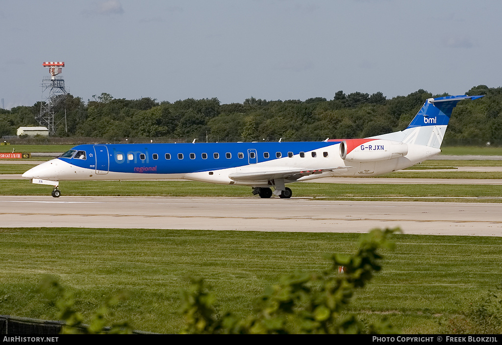 Aircraft Photo of G-RJXN | Embraer ERJ-145MP (EMB-145MP) | BMI Regional | AirHistory.net #331050