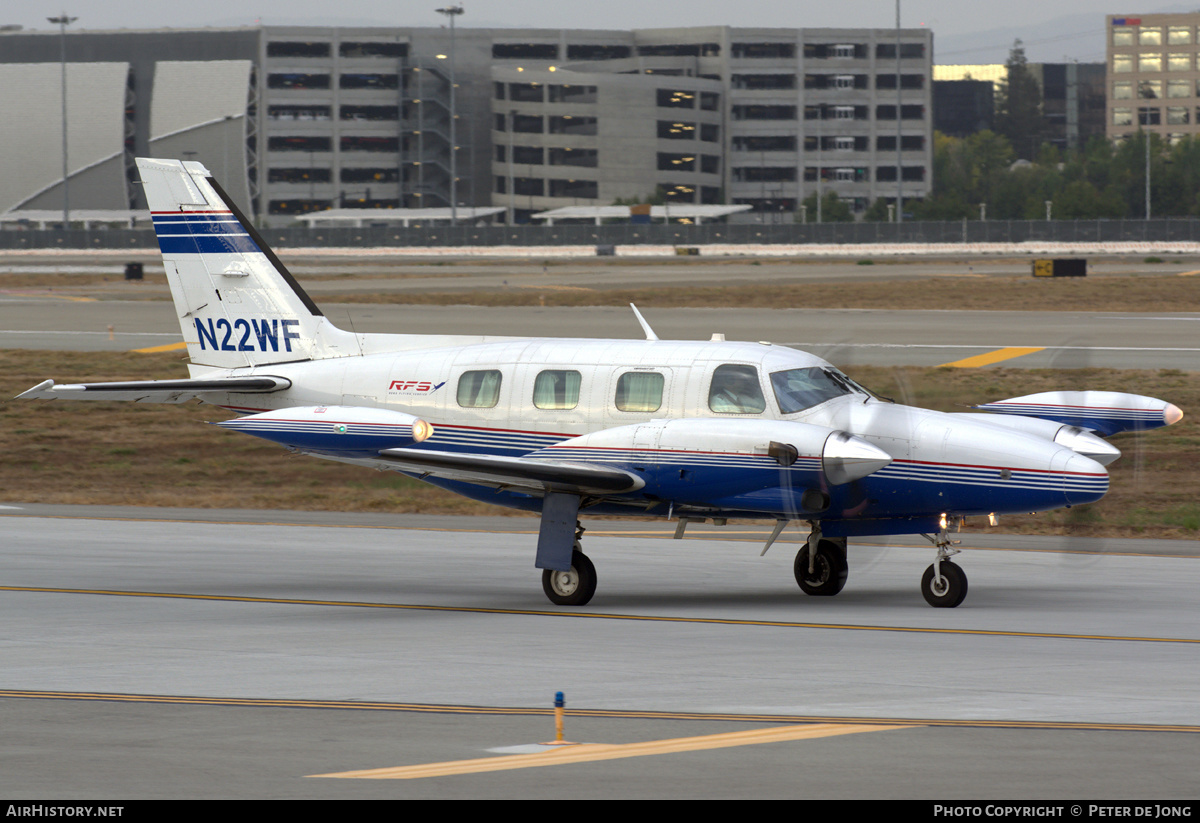 Aircraft Photo of N22WF | Piper PA-31T Cheyenne II | RFS - Reno Flying Service | AirHistory.net #331056