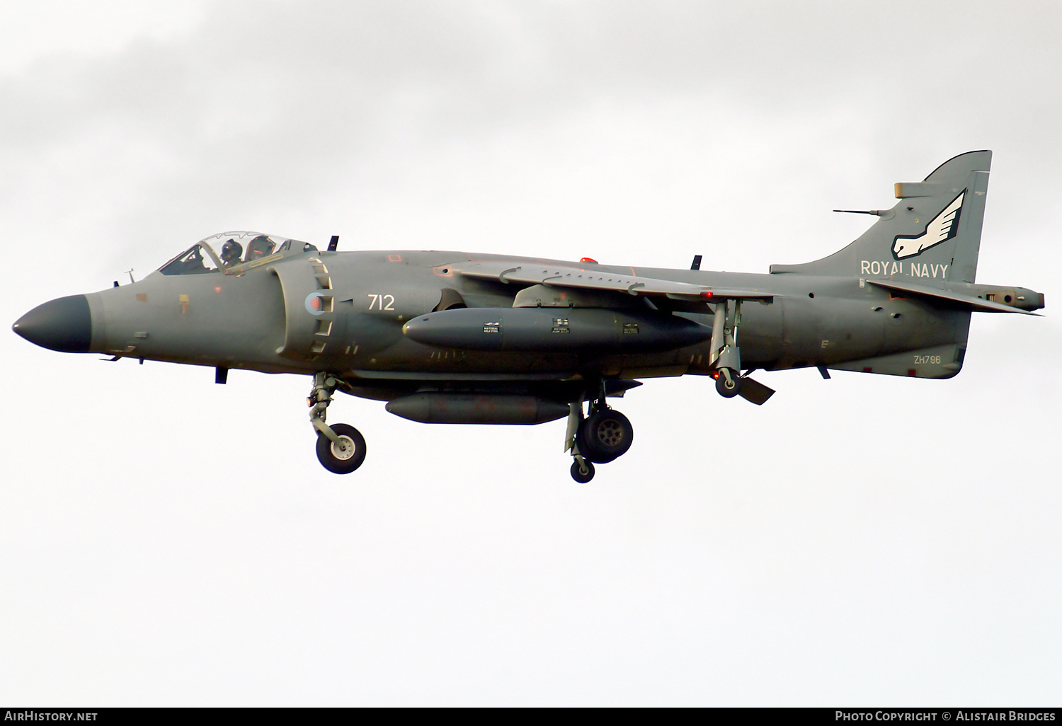 Aircraft Photo of ZH796 | British Aerospace Sea Harrier FA2 | UK - Navy | AirHistory.net #331057