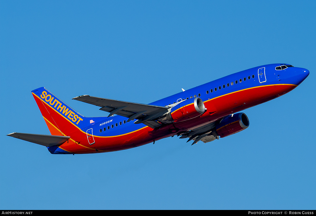 Aircraft Photo of N369SW | Boeing 737-3H4 | Southwest Airlines | AirHistory.net #331088