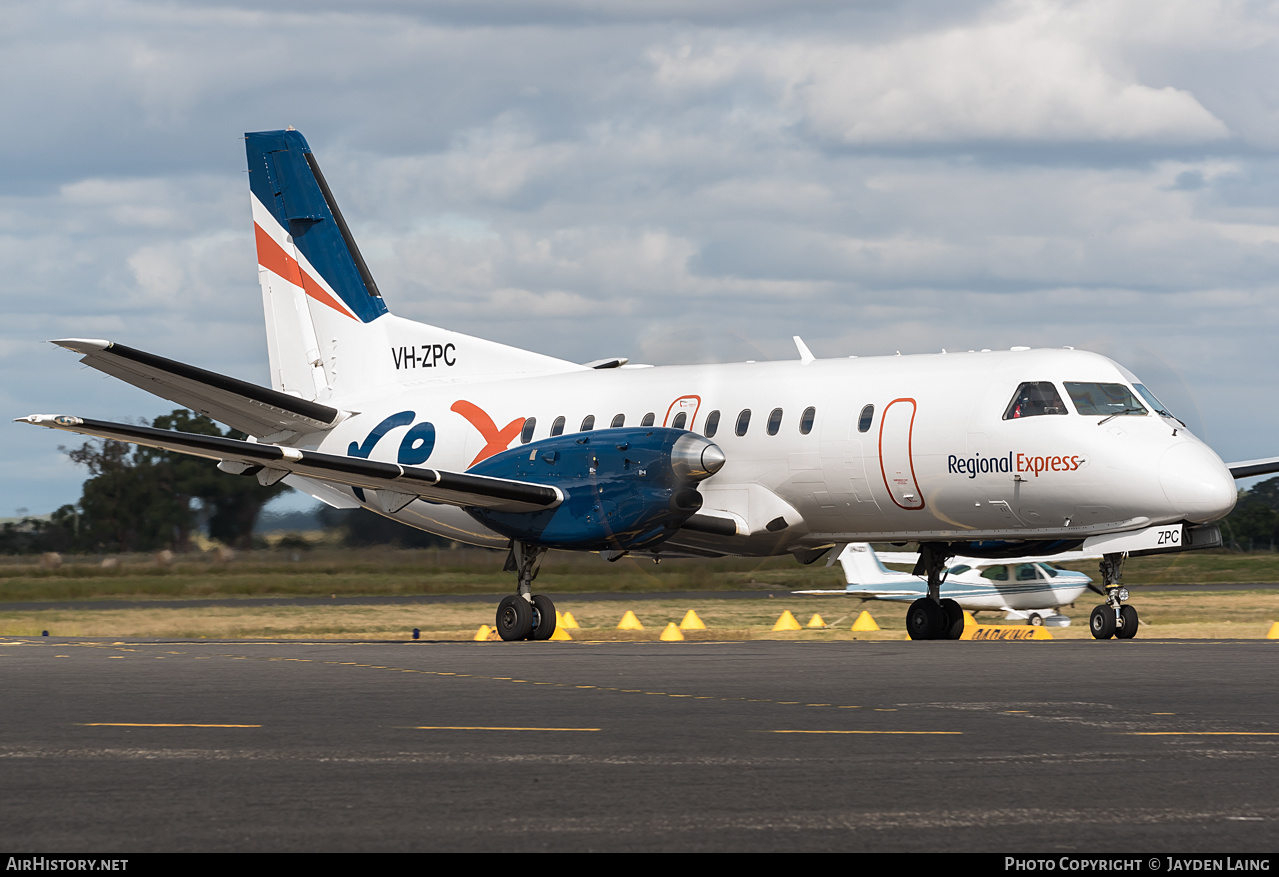 Aircraft Photo of VH-ZPC | Saab 340B | REX - Regional Express | AirHistory.net #331091