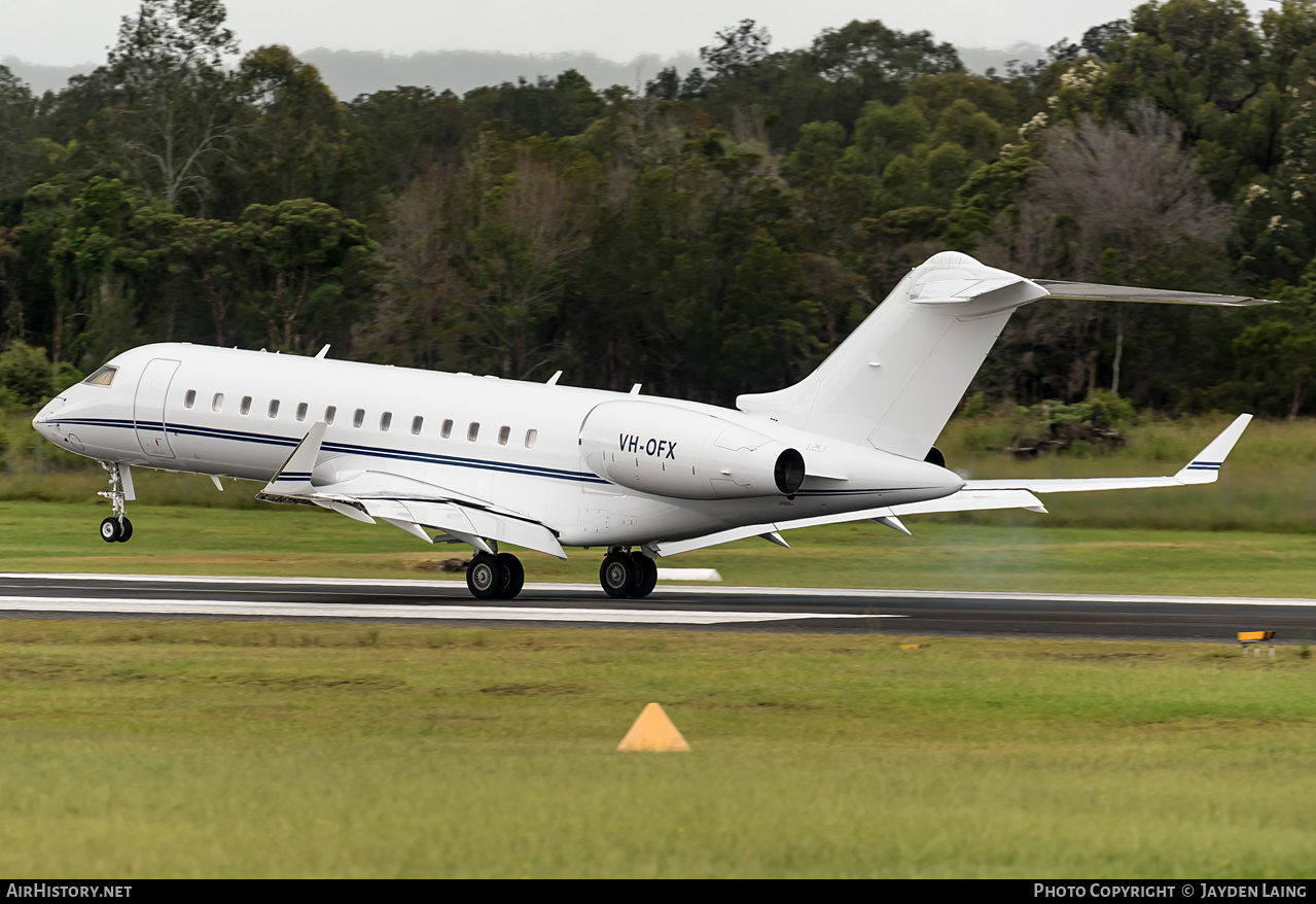 Aircraft Photo of VH-OFX | Bombardier Global Express (BD-700-1A10) | AirHistory.net #331100
