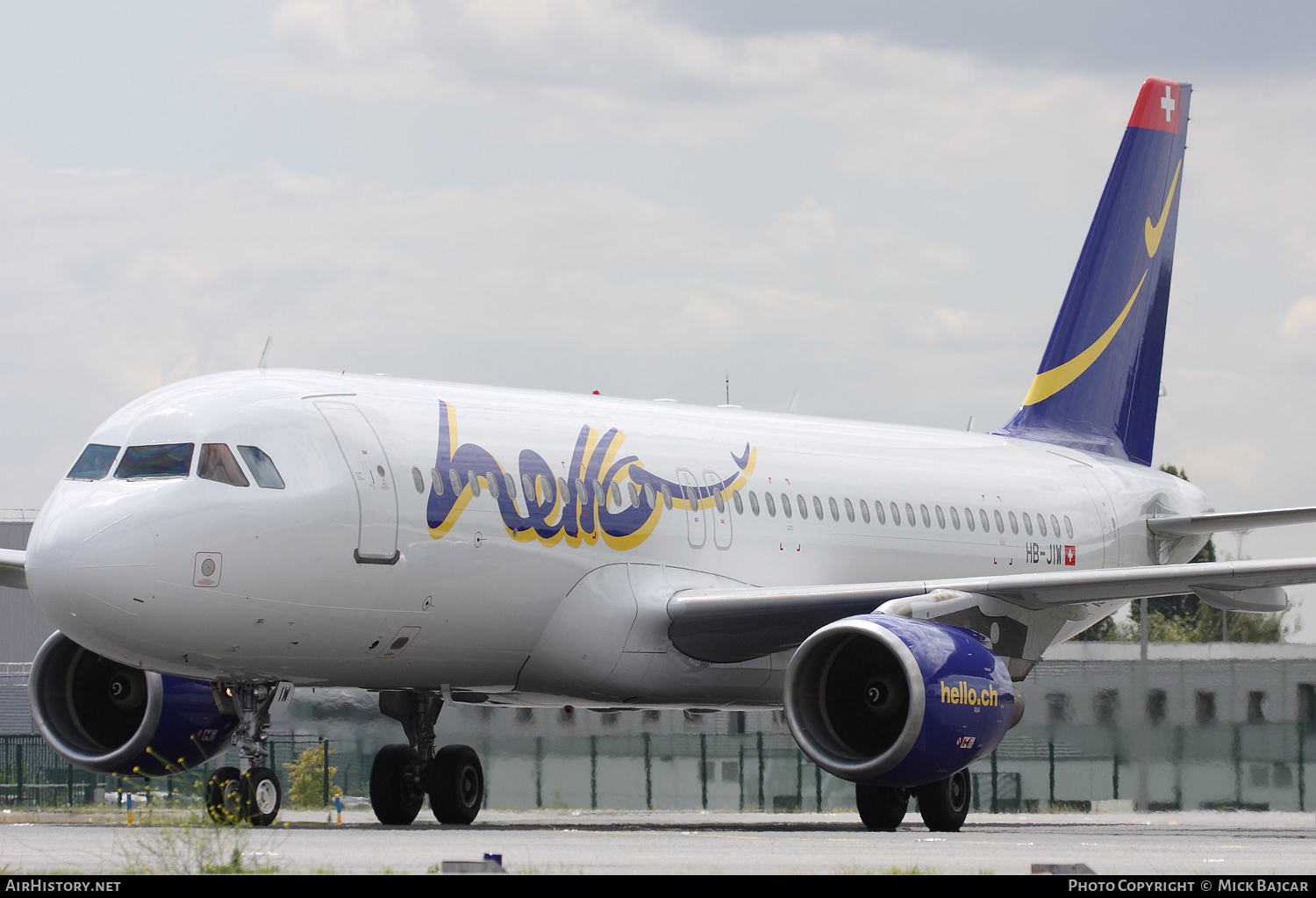 Aircraft Photo of HB-JIW | Airbus A320-214 | Hello | AirHistory.net #331102