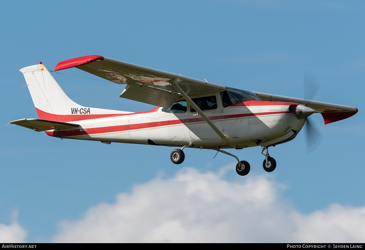 Aircraft Photo of VH-CSA | Cessna R182 Skylane RG II | AirHistory.net #331104
