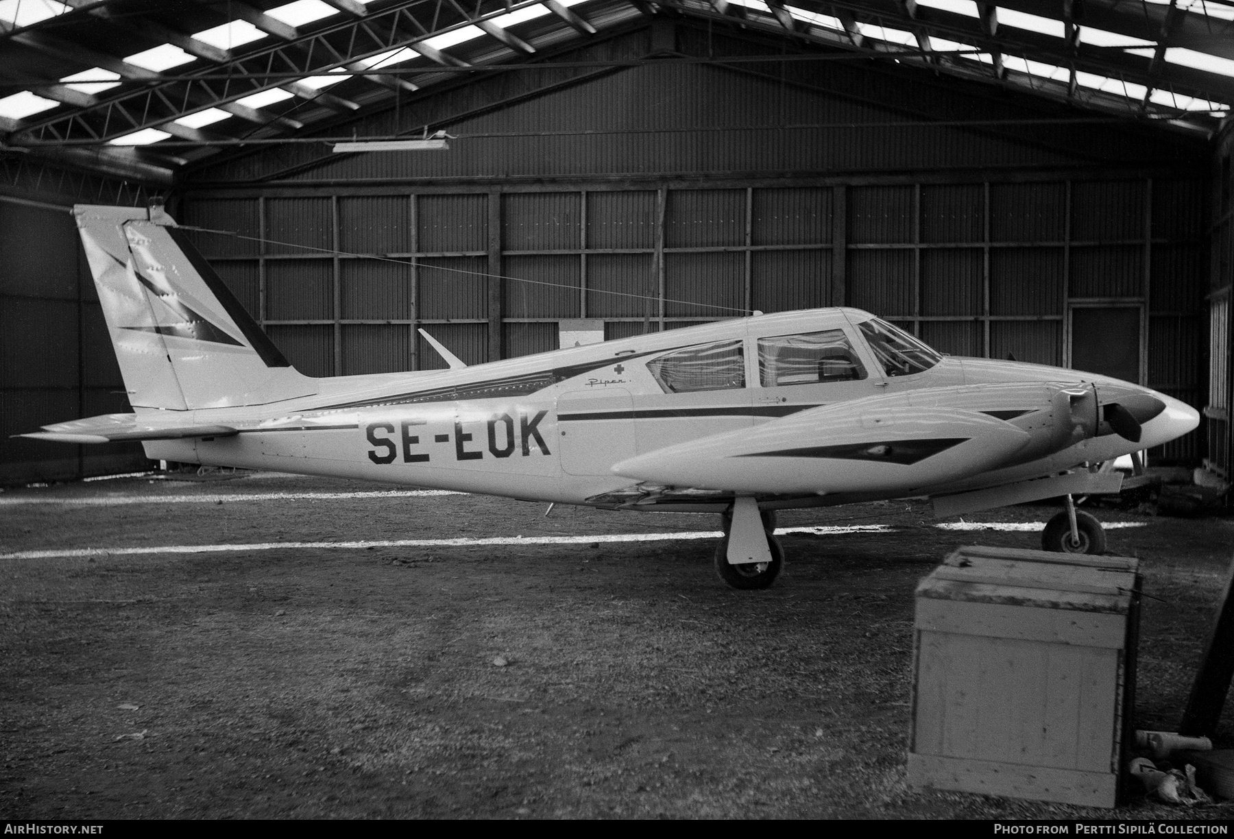 Aircraft Photo of SE-EOK | Piper PA-30-160 Twin Comanche | AirHistory.net #331111