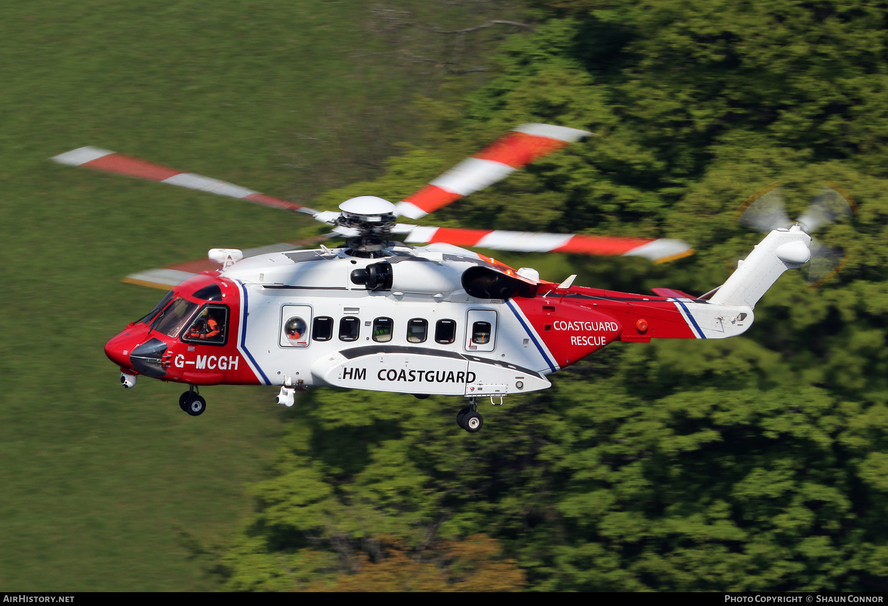 Aircraft Photo of G-MCGH | Sikorsky S-92A | HM Coastguard | AirHistory.net #331120