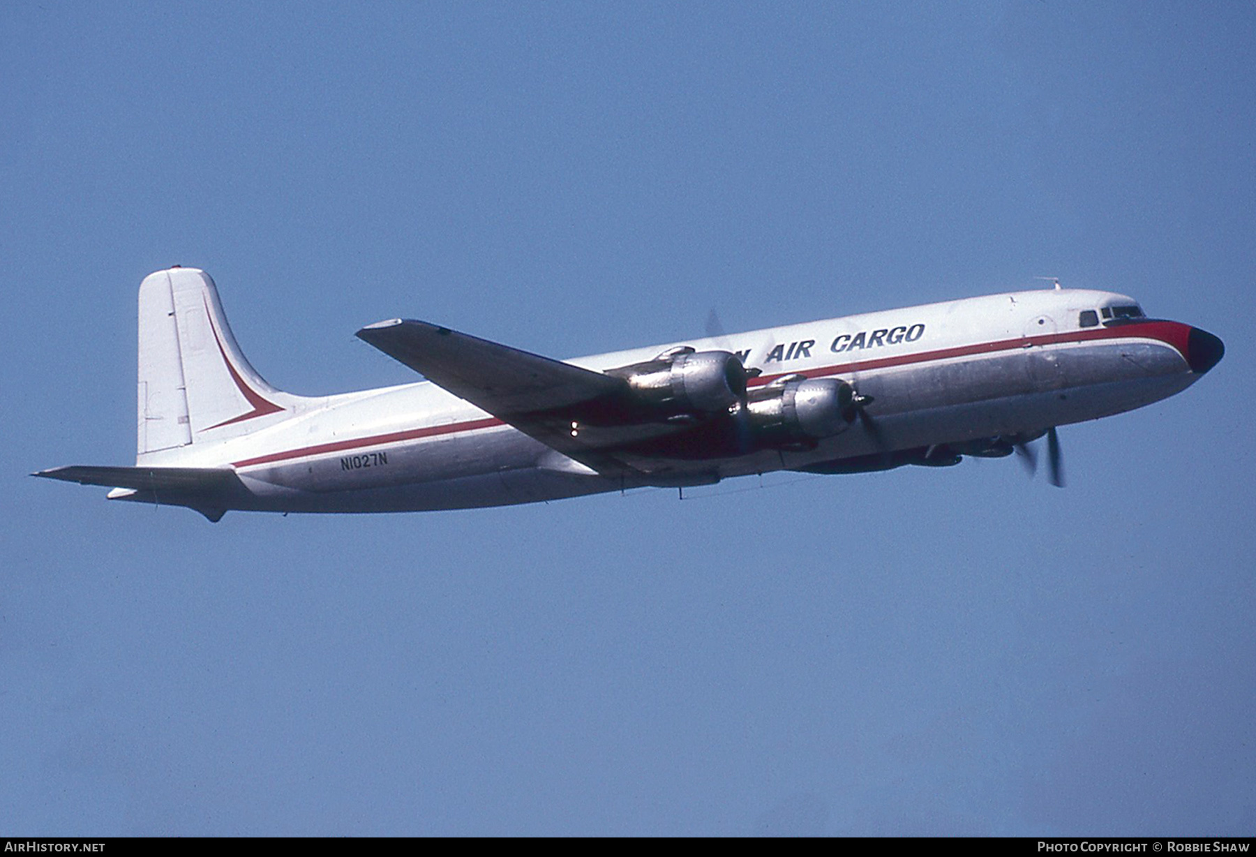 Aircraft Photo of N1027N | Douglas C-118A Liftmaster (DC-6A) | Northern Air Cargo - NAC | AirHistory.net #331127