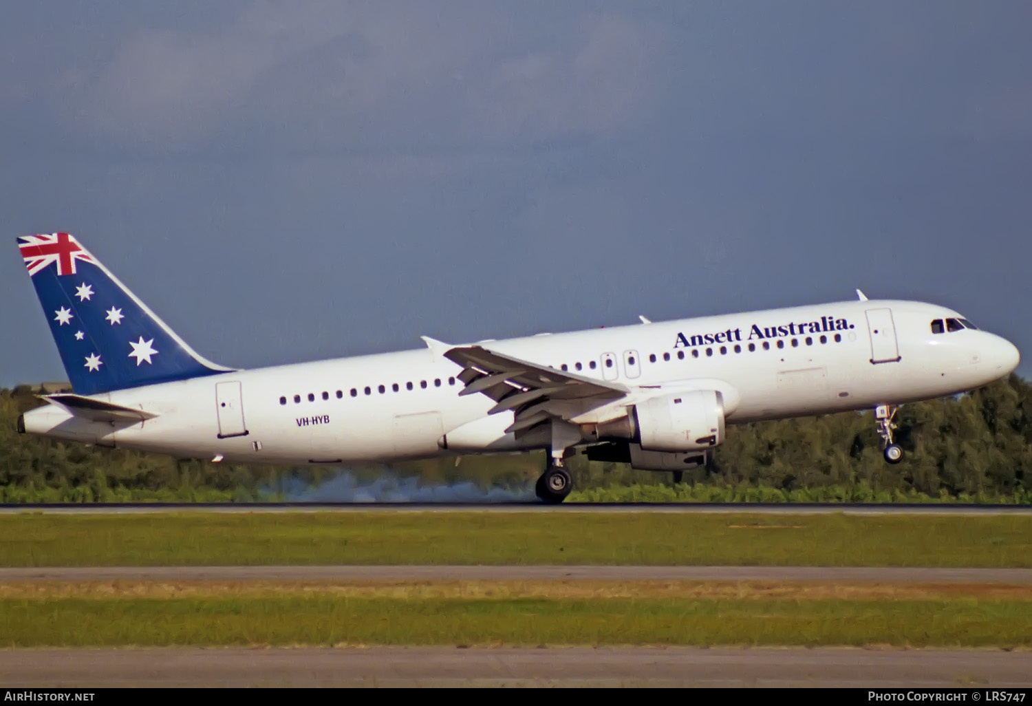 Aircraft Photo of VH-HYB | Airbus A320-211 | Ansett Australia | AirHistory.net #331130