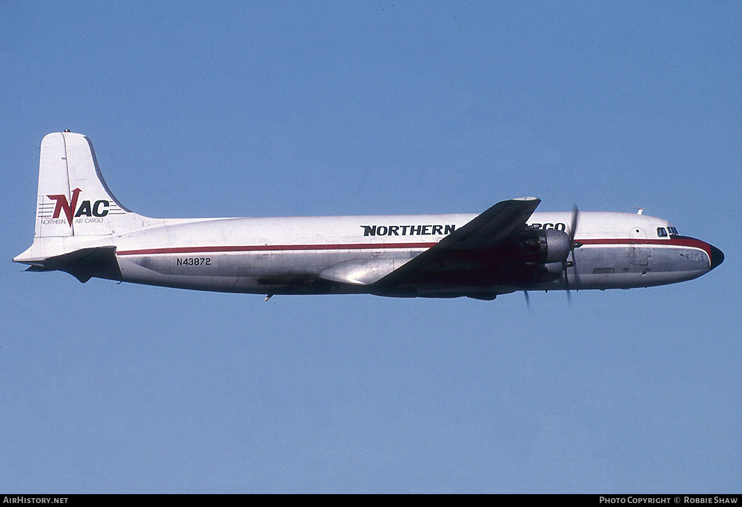 Aircraft Photo of N43872 | Douglas C-118A Liftmaster (DC-6A) | AirHistory.net #331136