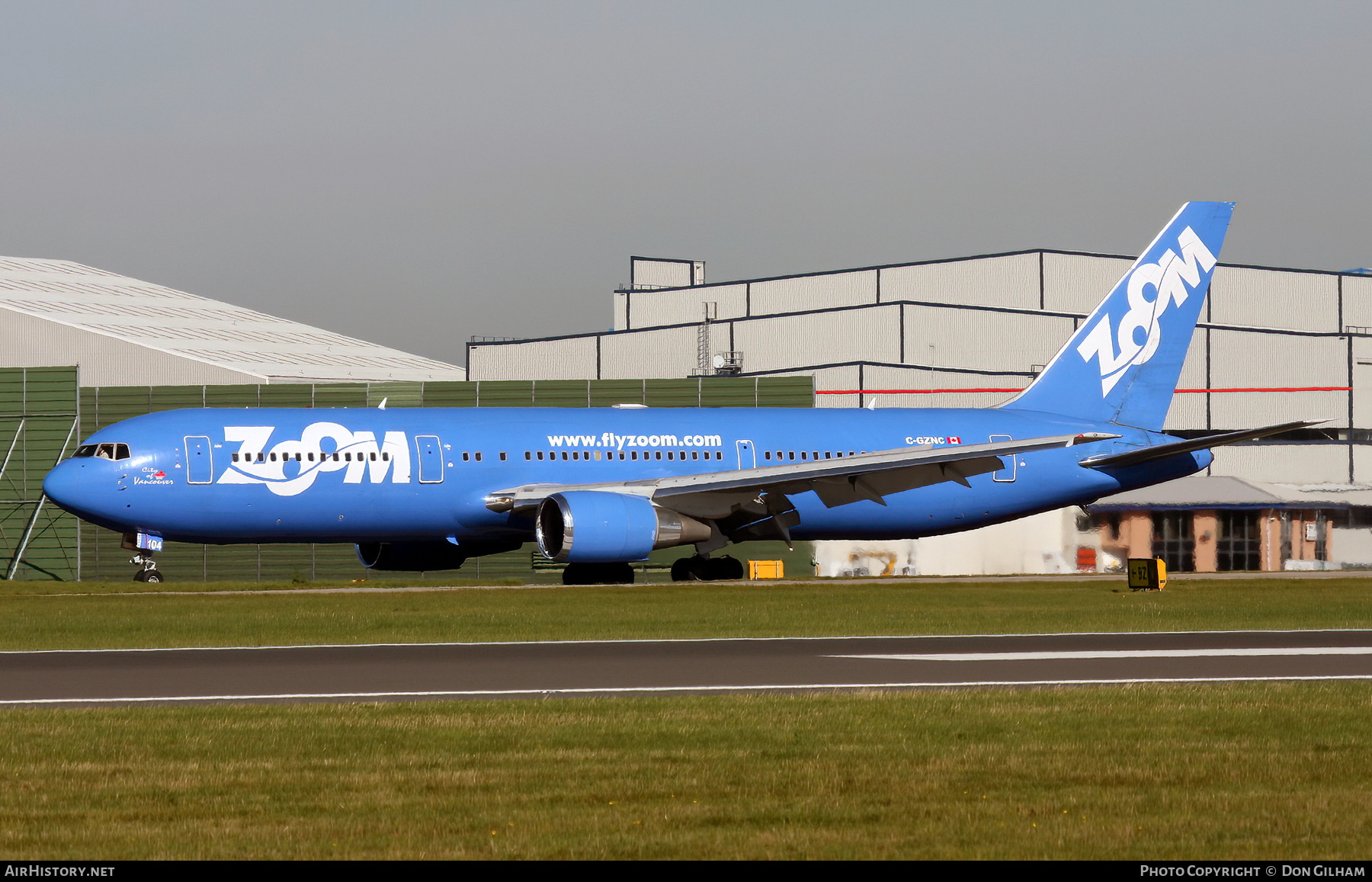 Aircraft Photo of C-GZNC | Boeing 767-306/ER | Zoom Airlines | AirHistory.net #331152