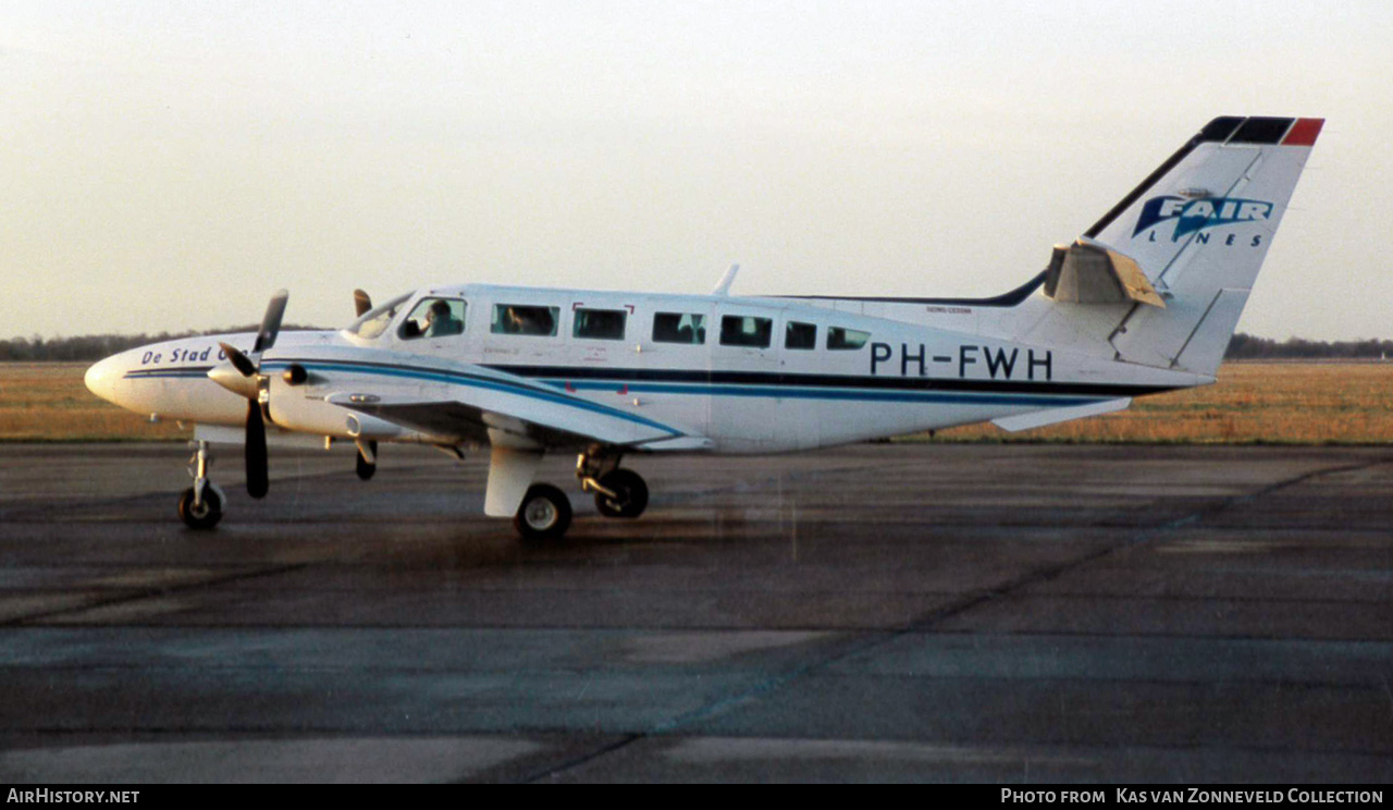 Aircraft Photo of PH-FWH | Reims F406 Caravan II | Fairlines | AirHistory.net #331157