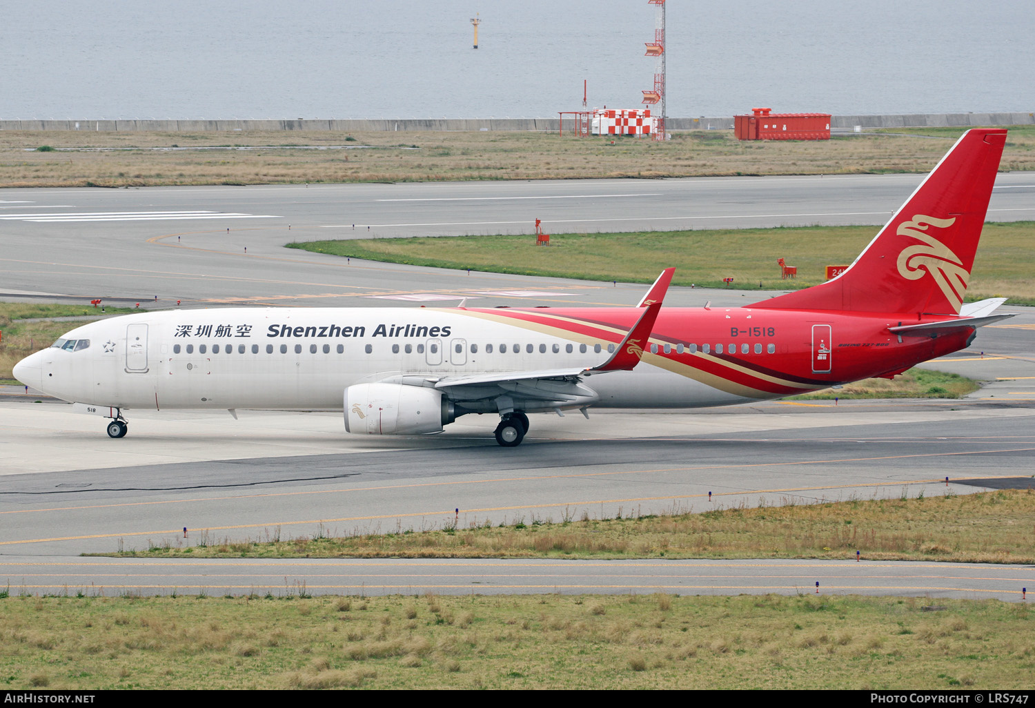 Aircraft Photo of B-1518 | Boeing 737-87L | Shenzhen Airlines | AirHistory.net #331176