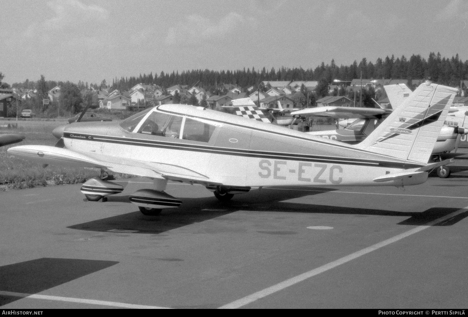 Aircraft Photo of SE-EZC | Piper PA-28-180 Cherokee C | AirHistory.net #331181