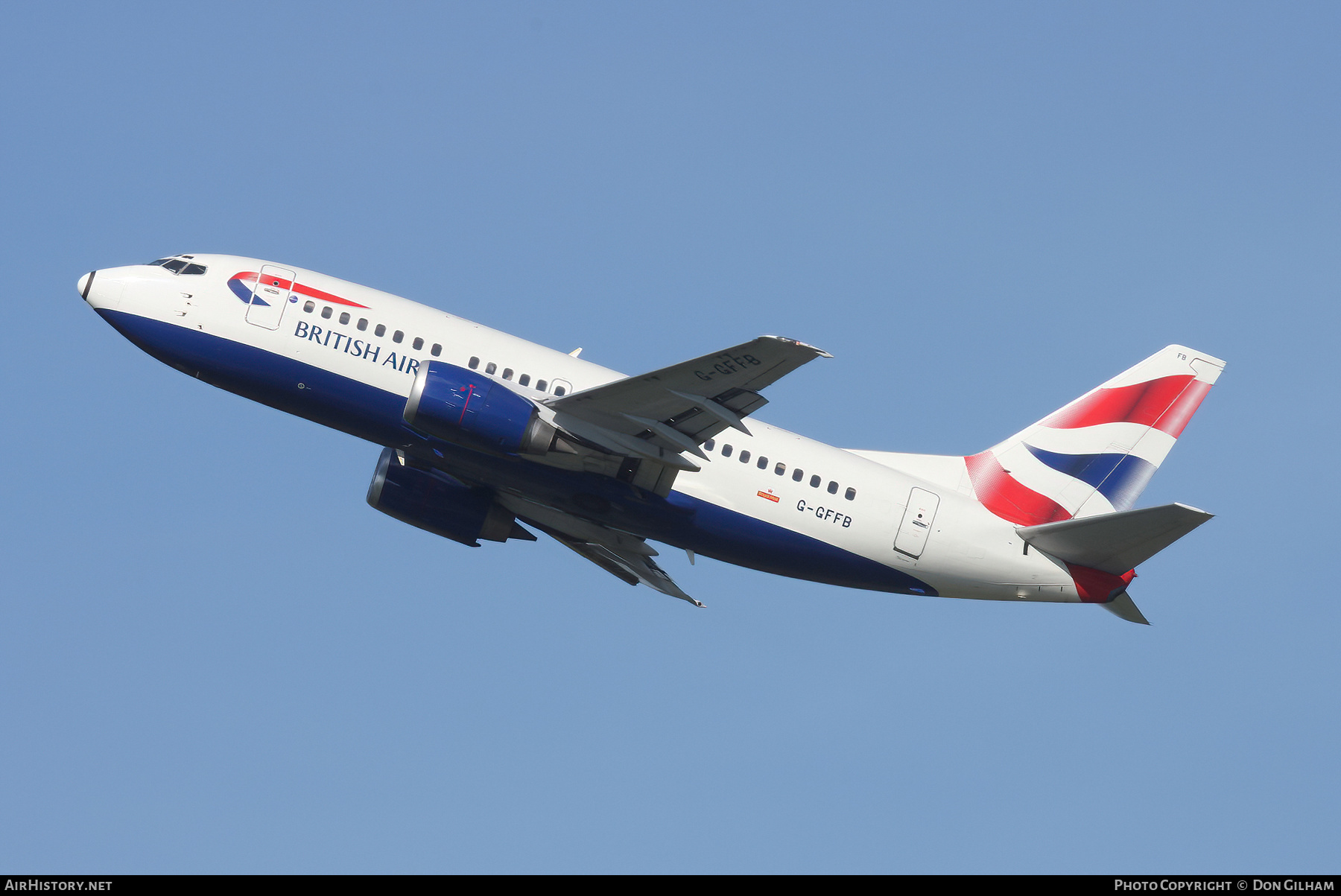Aircraft Photo of G-GFFB | Boeing 737-505 | British Airways | AirHistory.net #331182