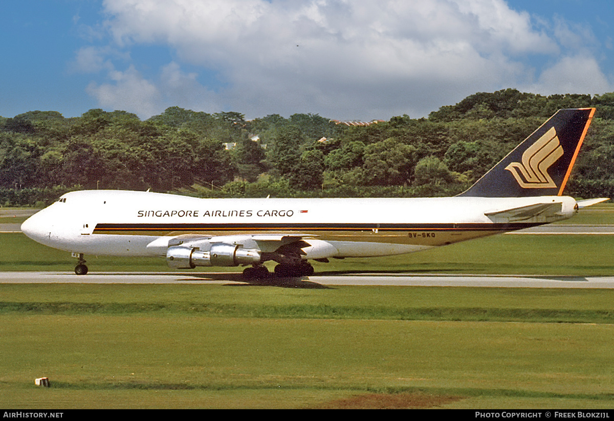 Aircraft Photo of 9V-SKQ | Boeing 747-212F/SCD | Singapore Airlines Cargo | AirHistory.net #331193
