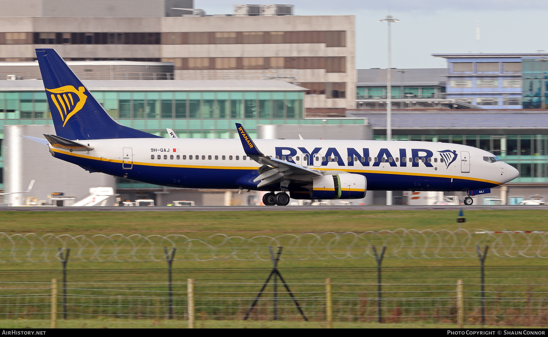 Aircraft Photo of 9H-QAJ | Boeing 737-800 | Ryanair | AirHistory.net #331197