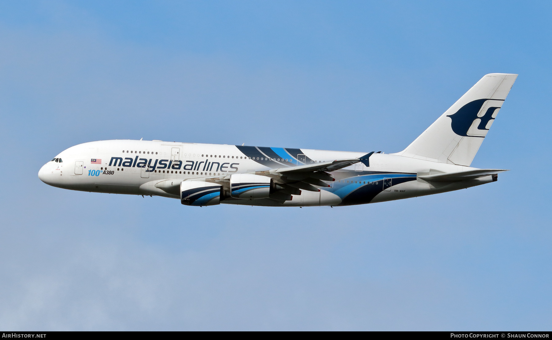 Aircraft Photo of 9M-MNF | Airbus A380-841 | Malaysia Airlines | AirHistory.net #331199