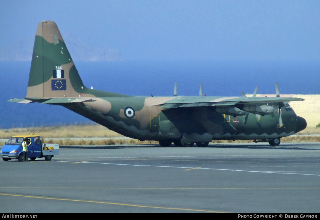 Aircraft Photo of 744 | Lockheed C-130H Hercules | Greece - Air Force | AirHistory.net #331221