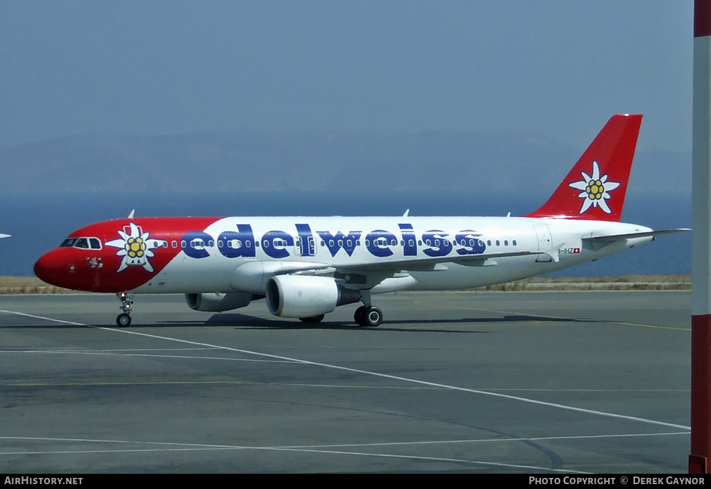 Aircraft Photo of HB-IHZ | Airbus A320-214 | Edelweiss Air | AirHistory.net #331223