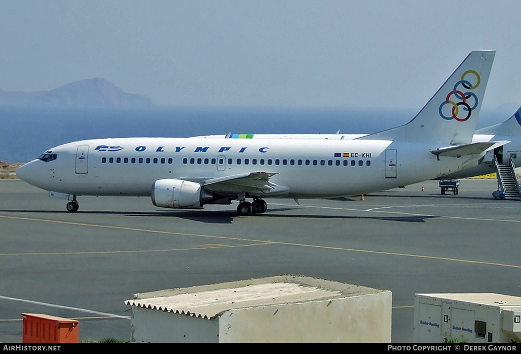 Aircraft Photo of EC-KHI | Boeing 737-33A | Olympic | AirHistory.net #331230