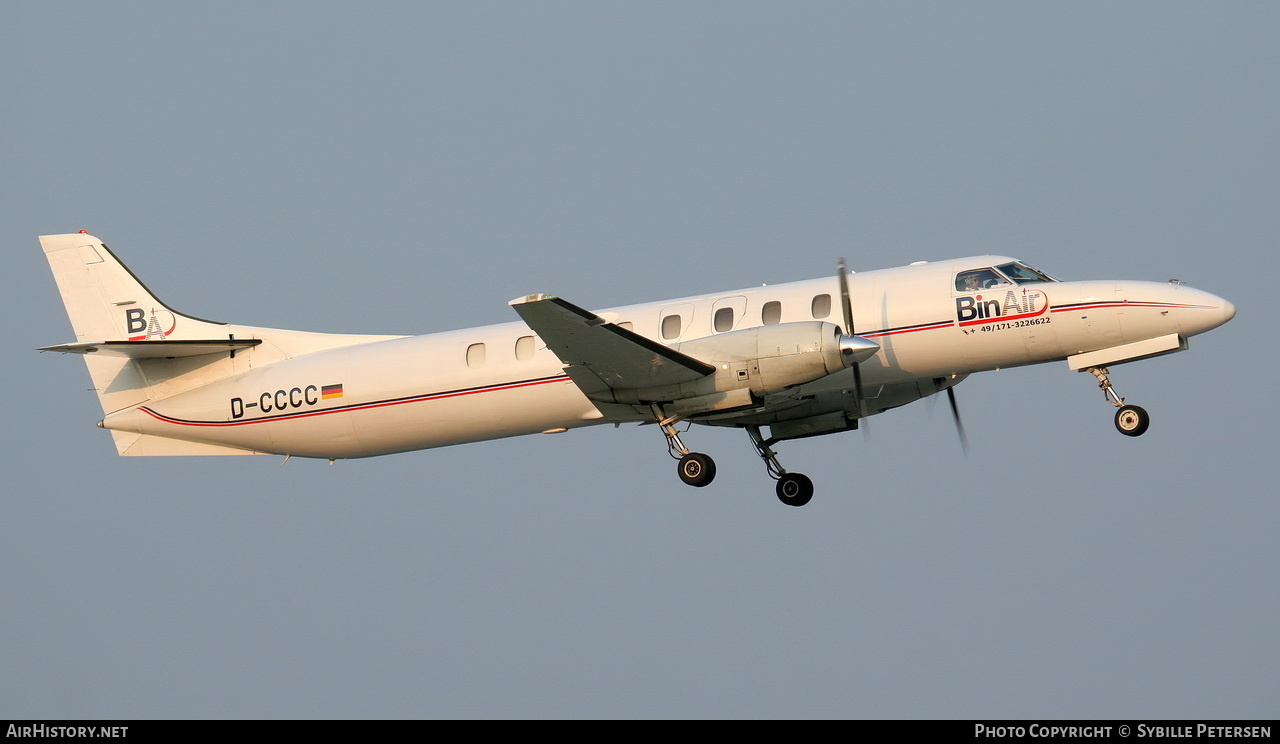 Aircraft Photo of D-CCCC | Fairchild Swearingen SA-227AT Merlin IVC | BinAir Aero Service | AirHistory.net #331245