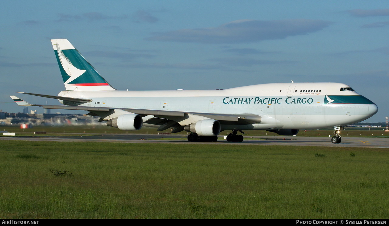 Aircraft Photo of B-KAH | Boeing 747-412(BCF) | Cathay Pacific Airways Cargo | AirHistory.net #331259