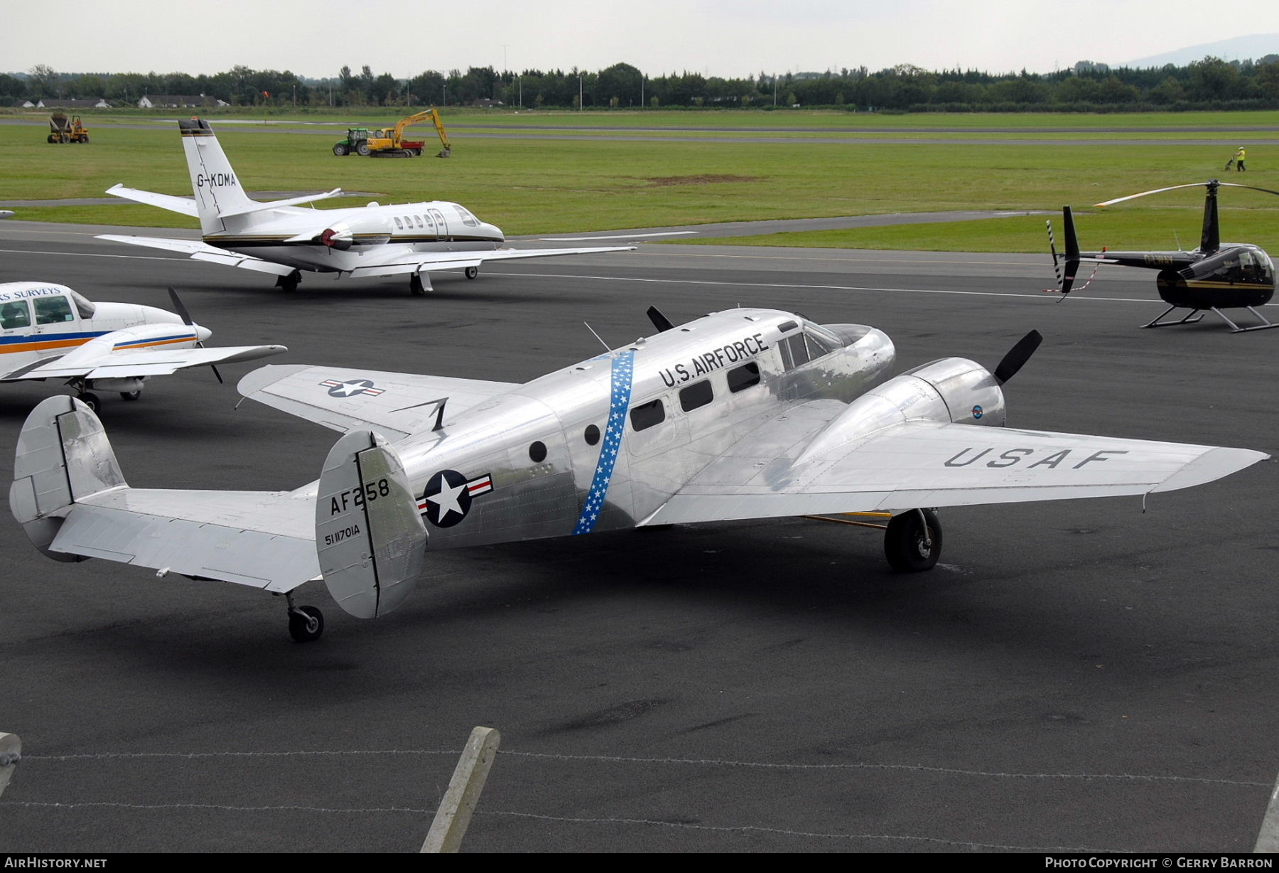 Aircraft Photo of G-BSZC / 5111701A | Beech C-45H Expeditor | USA - Air Force | AirHistory.net #331276