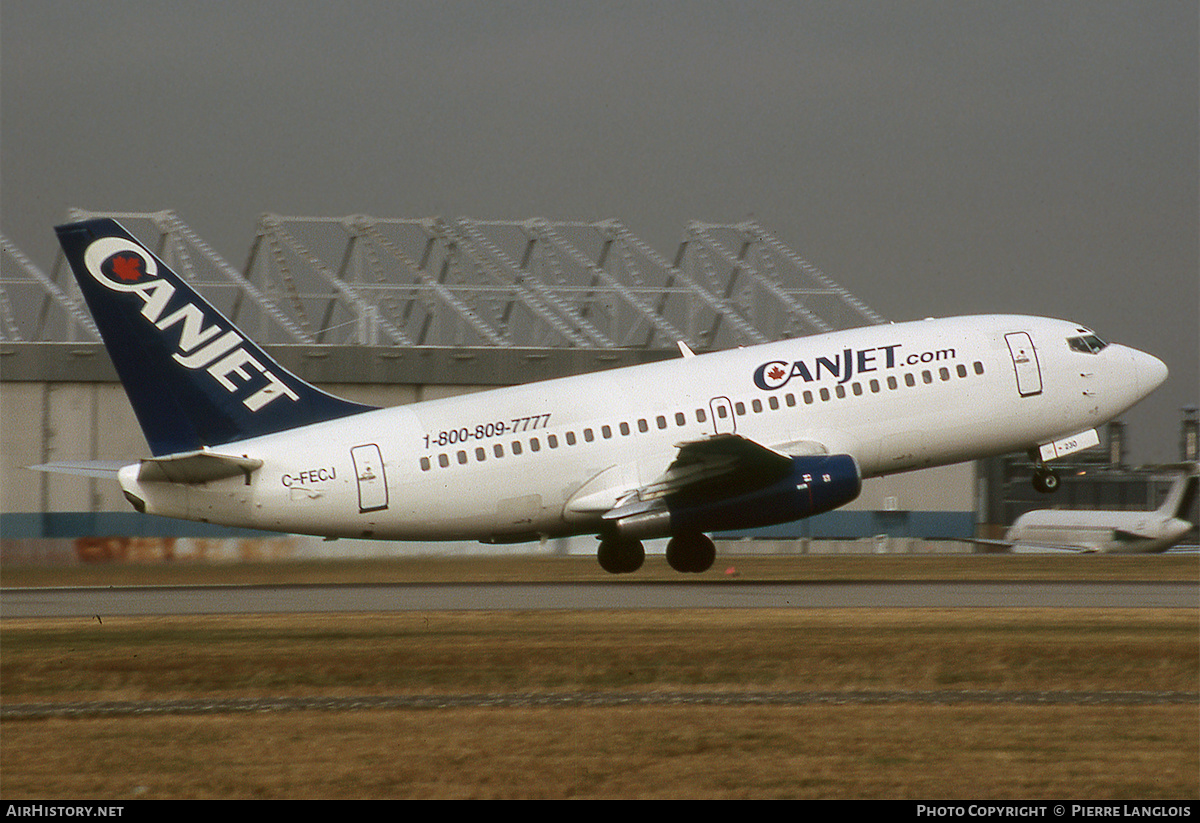 Aircraft Photo of C-FECJ | Boeing 737-2Q9/Adv | CanJet Airlines | AirHistory.net #331292