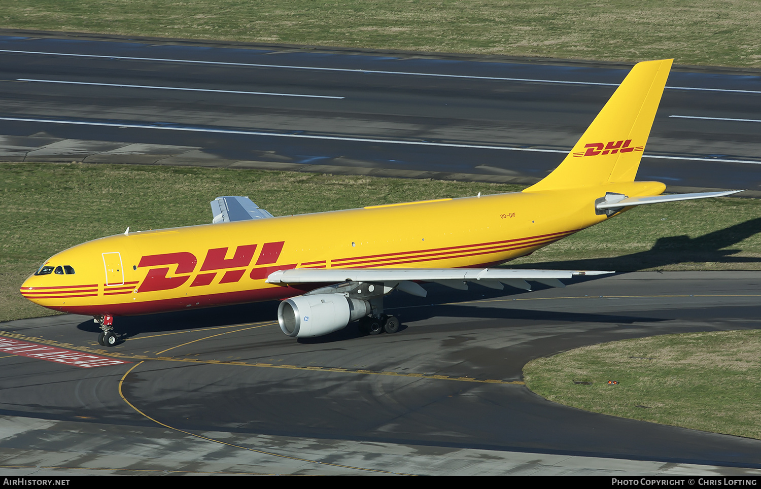 Aircraft Photo of OO-DIF | Airbus A300B4-103(F) | DHL International | AirHistory.net #331293