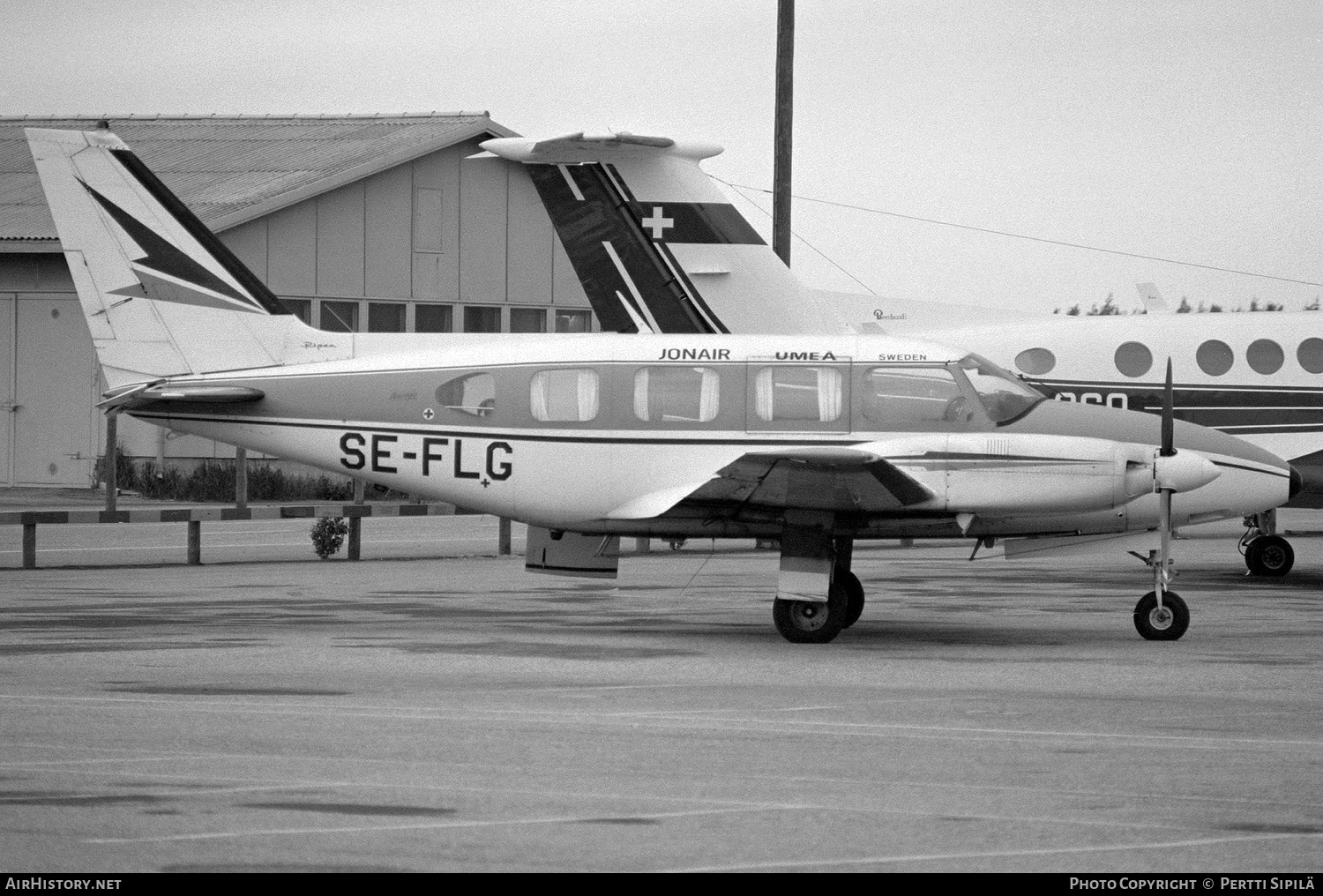 Aircraft Photo of SE-FLG | Piper PA-31-310 Navajo | Jonair | AirHistory.net #331297