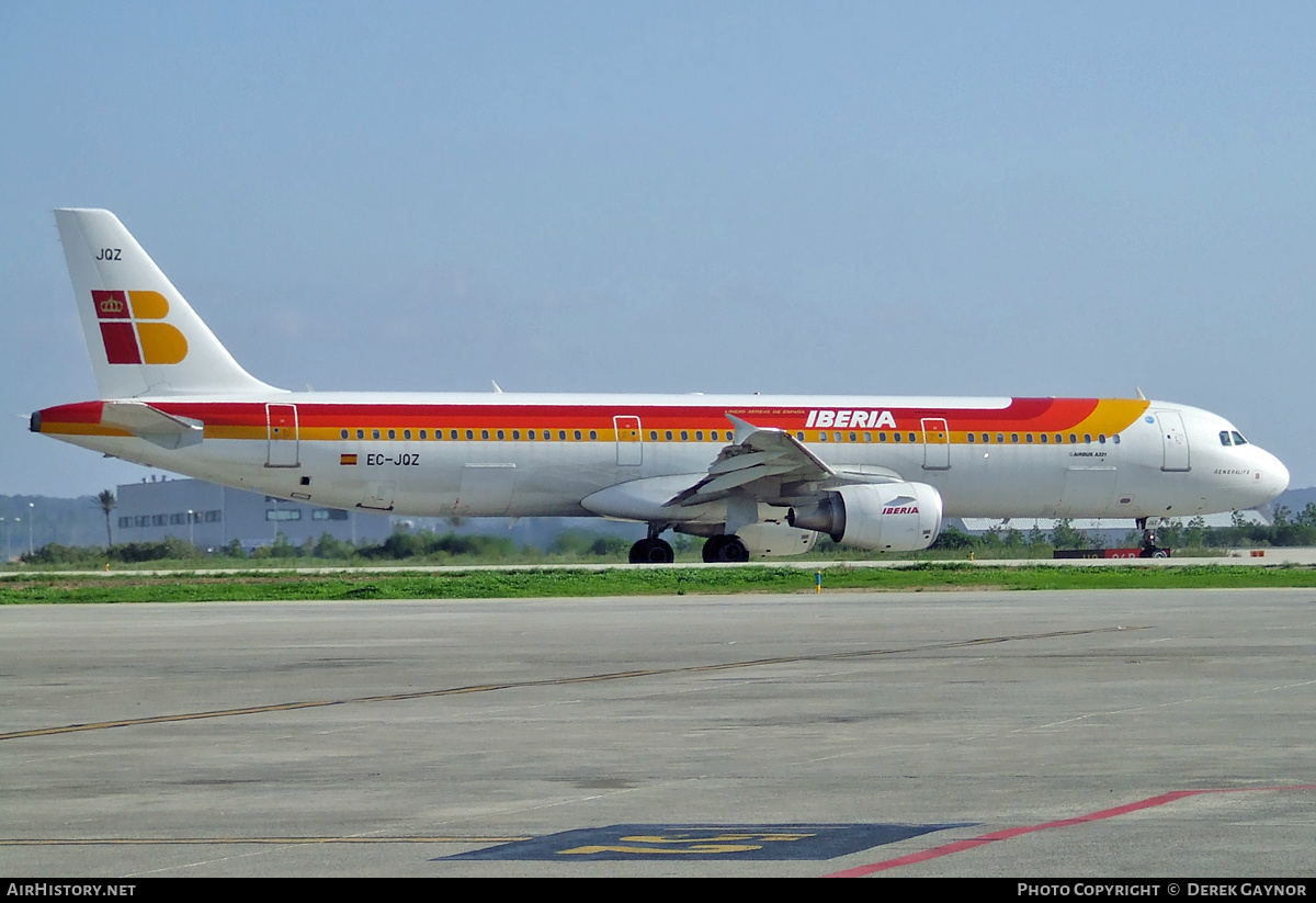 Aircraft Photo of EC-JQZ | Airbus A321-211 | Iberia | AirHistory.net #331313