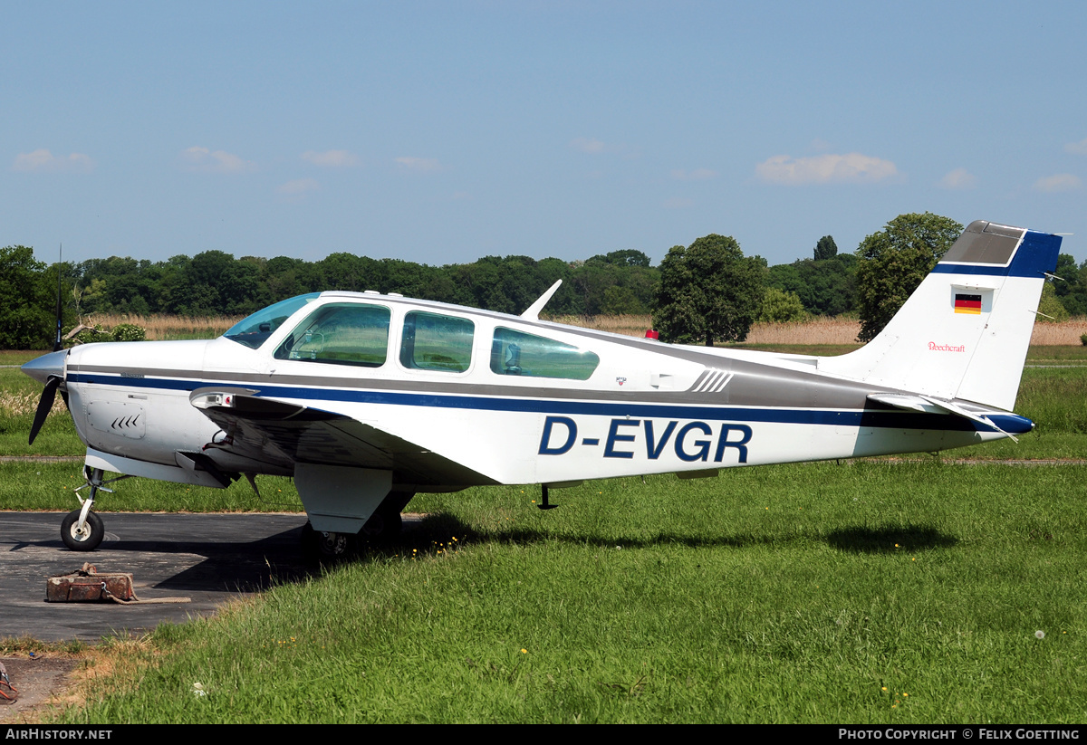 Aircraft Photo of D-EVGR | Beech F33A Bonanza | AirHistory.net #331327