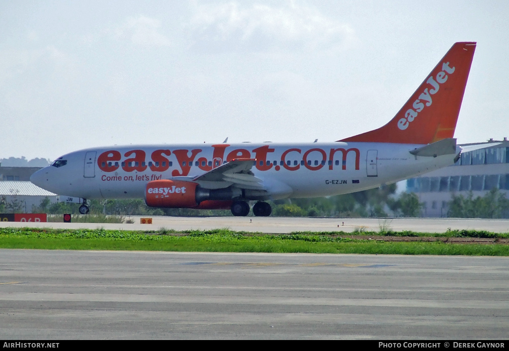 Aircraft Photo of G-EZJW | Boeing 737-73V | AirHistory.net #331339
