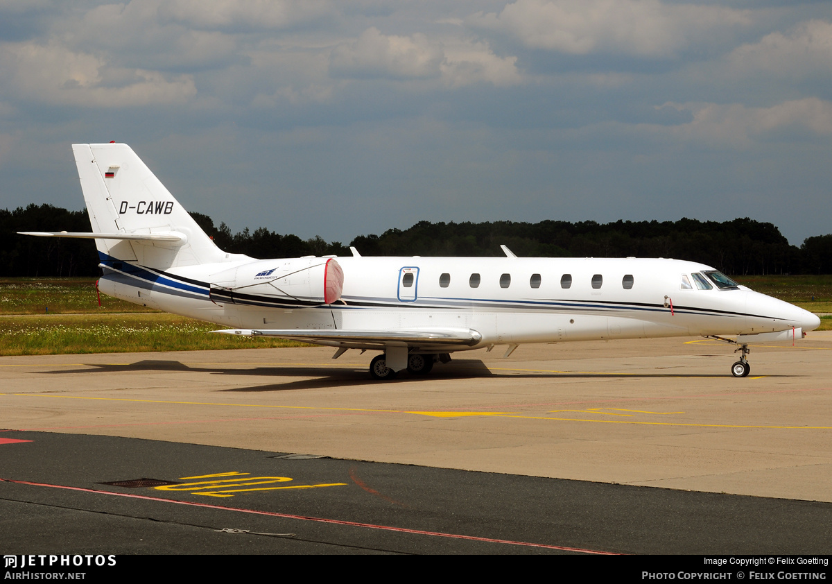 Aircraft Photo of D-CAWB | Cessna 680 Citation Sovereign | Aerowest | AirHistory.net #331344