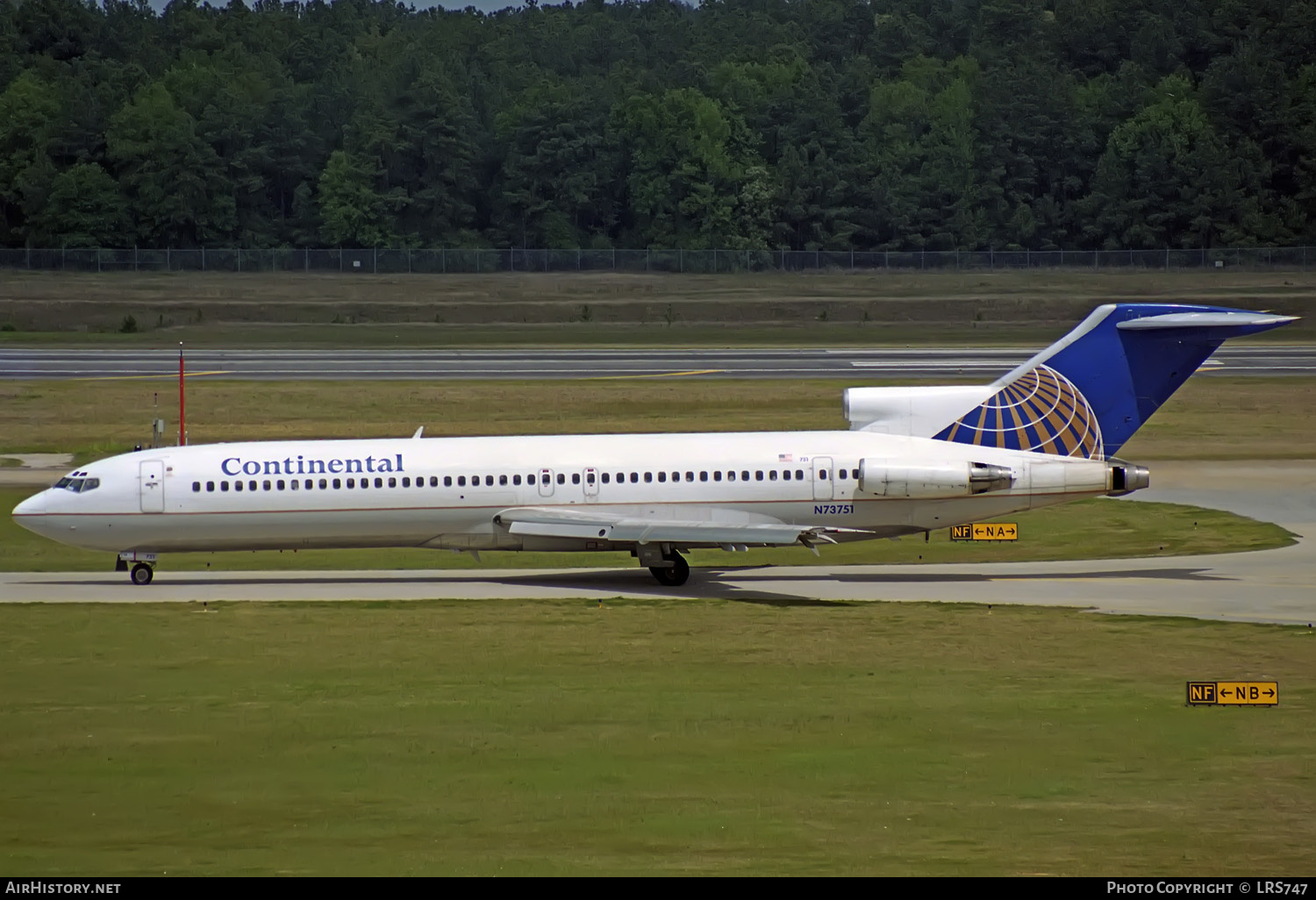 Aircraft Photo of N73751 | Boeing 727-227/Adv | Continental Airlines | AirHistory.net #331362