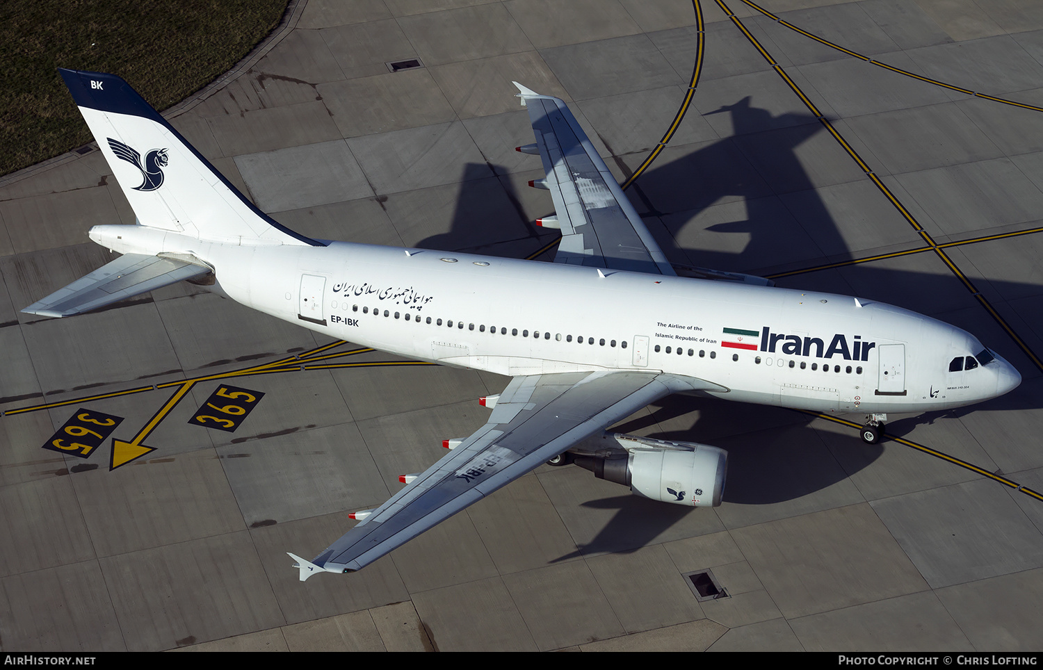 Aircraft Photo of EP-IBK | Airbus A310-304 | Iran Air | AirHistory.net #331365