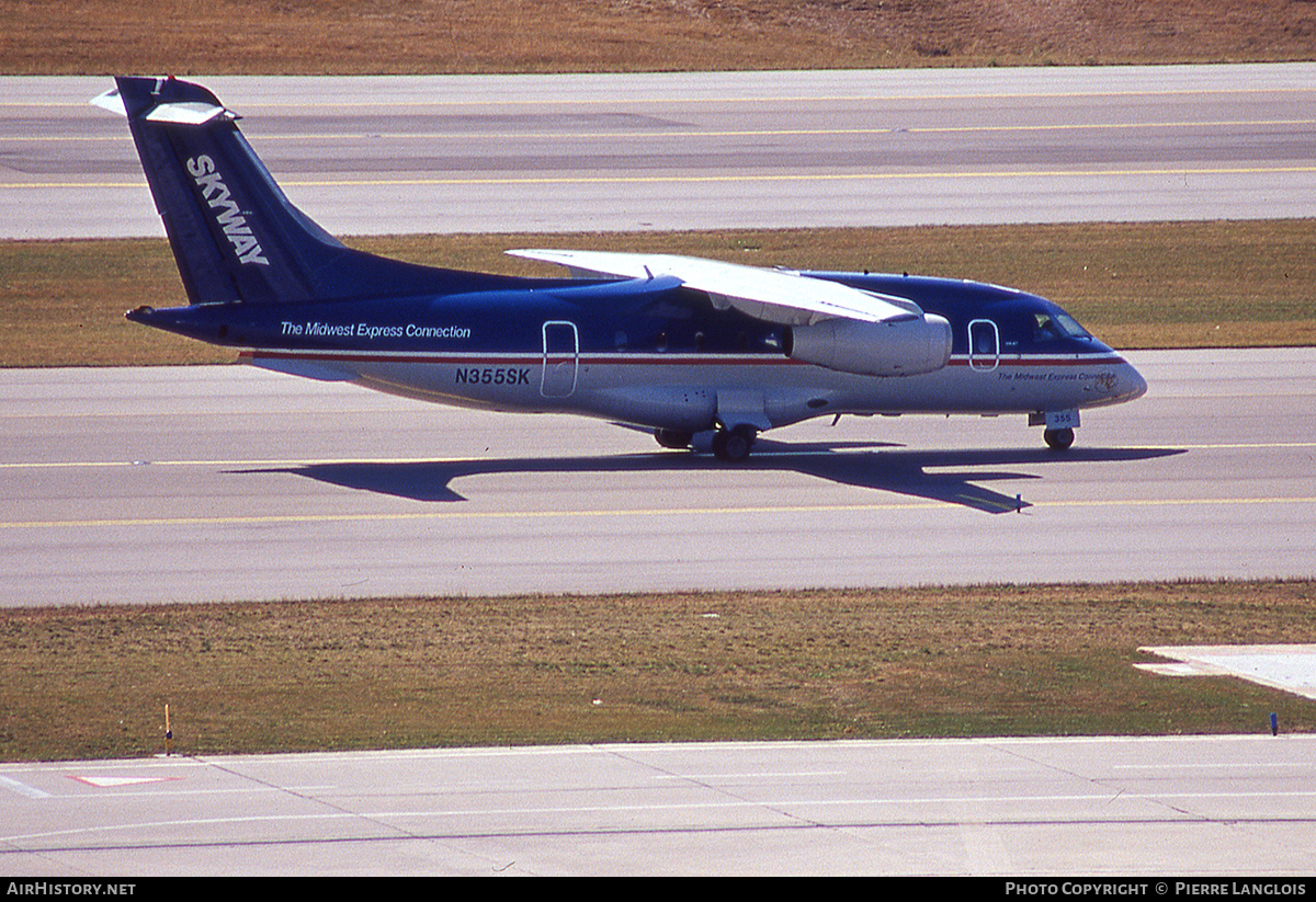 Aircraft Photo of N355SK | Dornier 328-300 328JET | Skyway Midwest Express Connection | AirHistory.net #331374