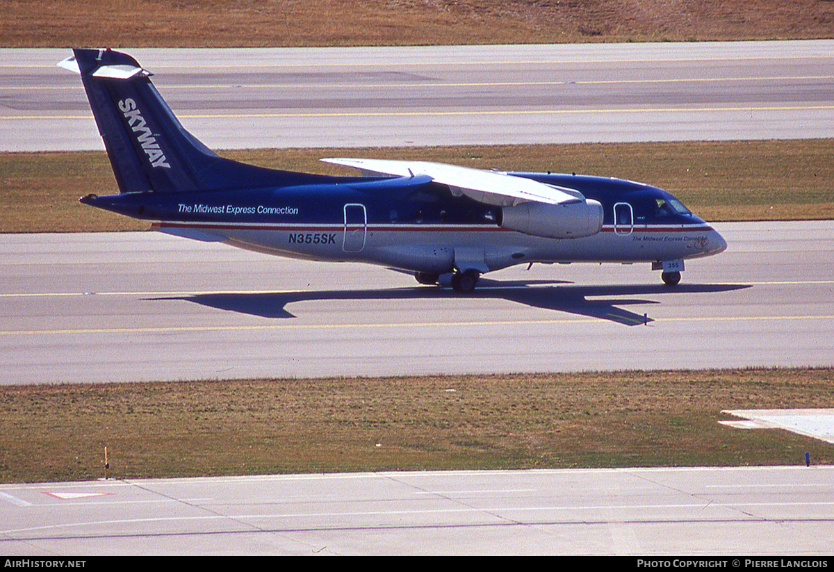 Aircraft Photo of N355SK | Fairchild Dornier 328-300 328JET | Skyway Midwest Express Connection | AirHistory.net #331374