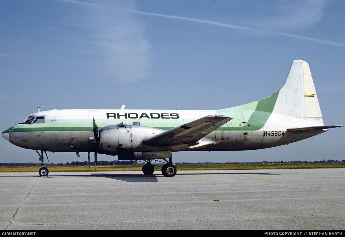 Aircraft Photo of N452GA | Convair T-29B | Rhoades Aviation | AirHistory.net #331379