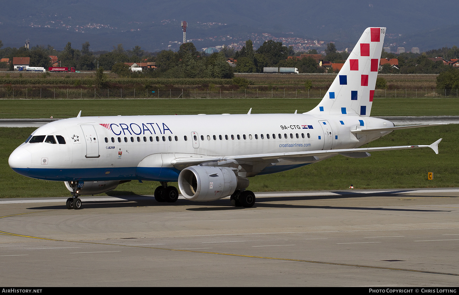 Aircraft Photo of 9A-CTG | Airbus A319-112 | Croatia Airlines | AirHistory.net #331381