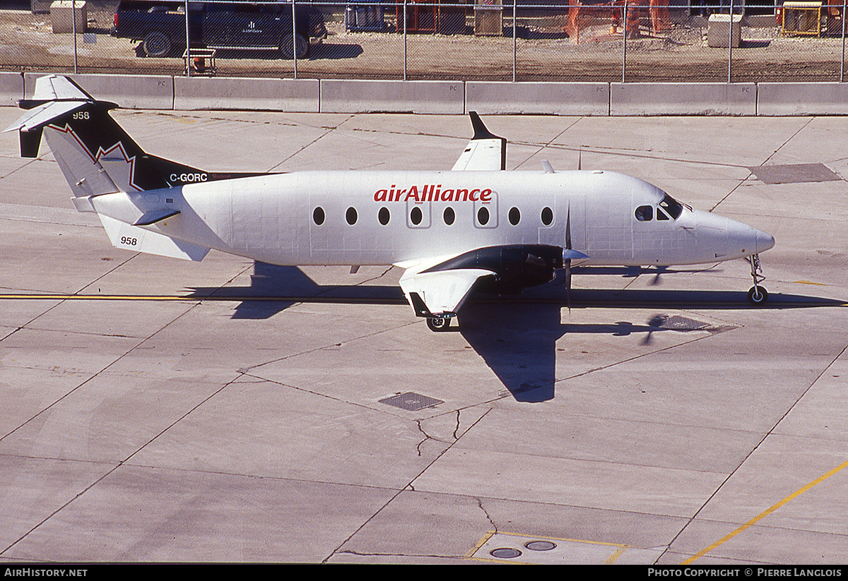 Aircraft Photo of C-GORC | Raytheon 1900D | Air Alliance | AirHistory.net #331393