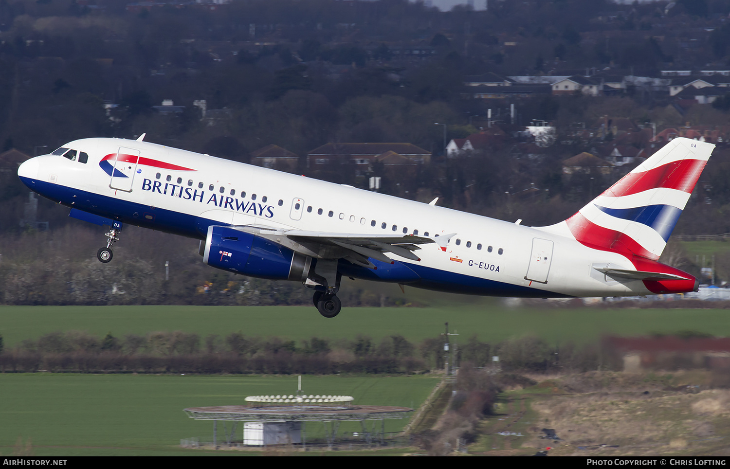 Aircraft Photo of G-EUOA | Airbus A319-131 | British Airways | AirHistory.net #331399